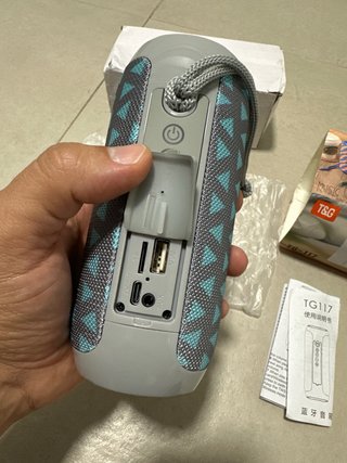 Altavoz Portátil T&G TG-117 Bluetooth