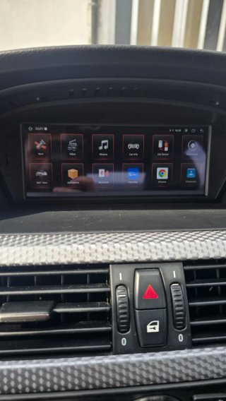 Rádio BMW E90XXX E60XXX Android 14 + GPS.