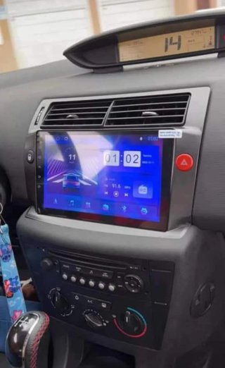 Rádio Citroën C4 Android 14 + GPS + Carplay.