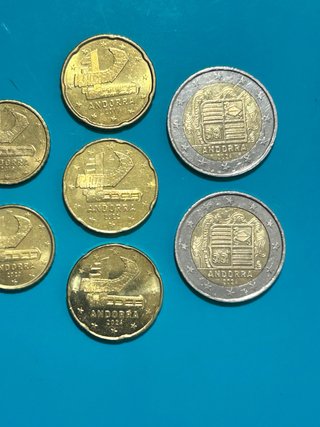 8 Monedas Andorra