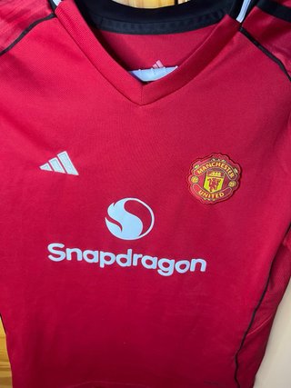 Camiseta Manchester United 2025/2026 Roja y Negra