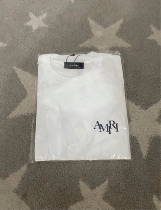 Camiseta AMIRI Blanca Logo Talla S