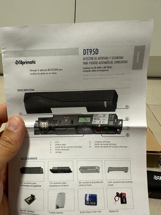 Sensor Movimiento y Presencia Aprimatic DT95D