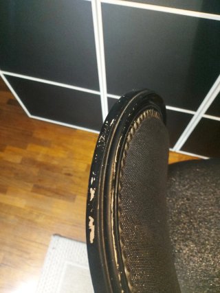 Sillas Clásicas Restauradas Negro/Dorado