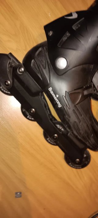 Patines en línea Boomerang negros