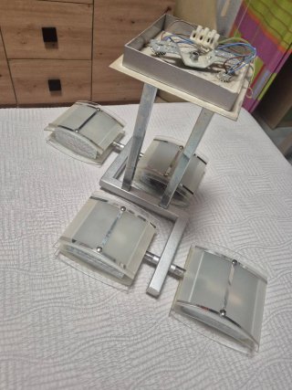 Lámpara de techo moderna 4 focos