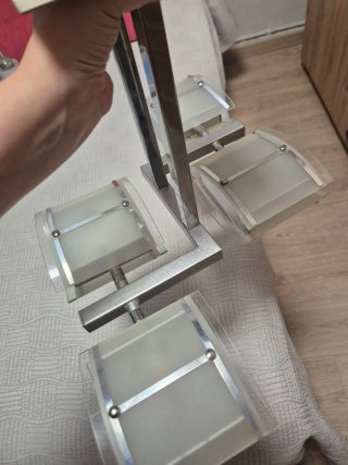Lámpara de techo moderna 4 focos