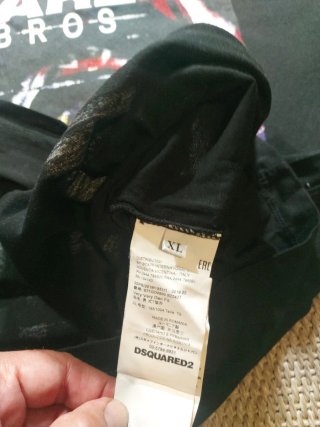 Camiseta DSquared2 XL Negra