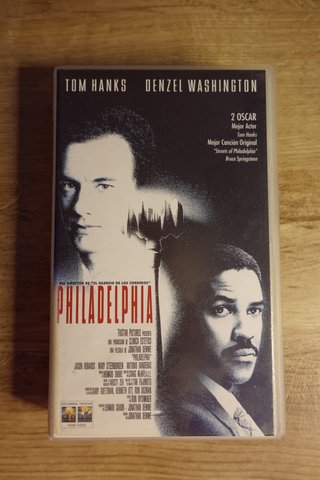 Philadelphia VHS Tom Hanks Denzel Washington