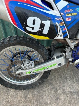 Yamaha YZF 250cc Motocross Azul