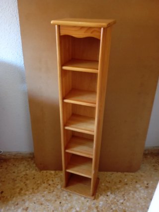 Estantería Pino CDs