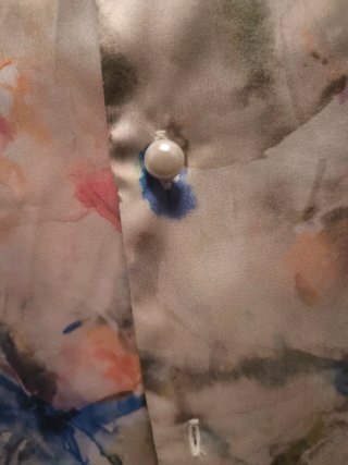 Camisa ASOS Design Estampada Satén Multicolor