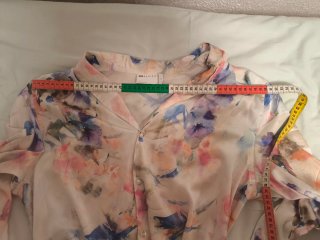 Camisa ASOS Design Estampada Satén Multicolor
