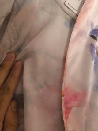 Camisa ASOS Design Estampada Satén Multicolor