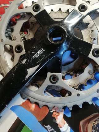Bielas Shimano Deore LX FC-M560 170mm + Pedales