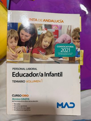 Educador/a Infantil. Personal Laboral de la J.a