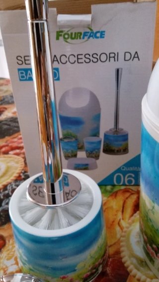 Set 6 Accessori Bagno Nuovo in confezione original
