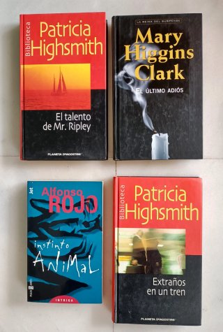 Lote libros novela negra misterio