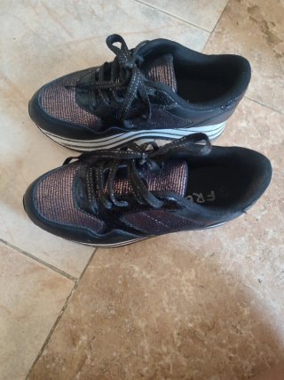 Zapatillas altas negras talla 37