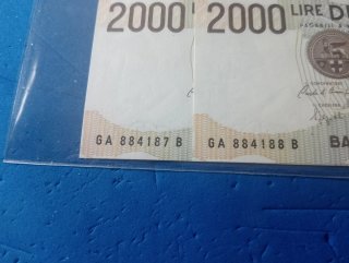 Biglietto 2000 Lire Banca d'Italia G. Marconi