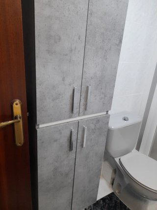 Espejo 1×80cm Mueble con lavabo 101×84cm Armario