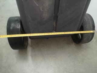 Carro para aguas grises