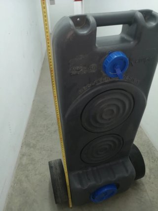 Carro para aguas grises