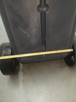Carro para aguas grises
