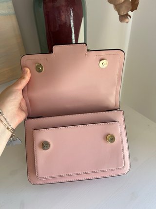 Bolso Michael Kors Rosa y Dorado