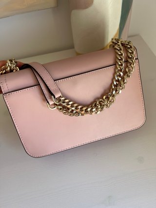 Bolso Michael Kors Rosa y Dorado