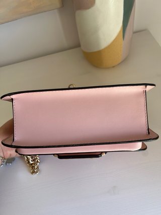 Bolso Michael Kors Rosa y Dorado