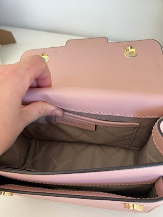 Bolso Michael Kors Rosa y Dorado