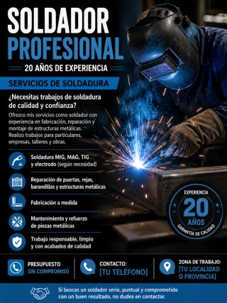 Soldador profesional