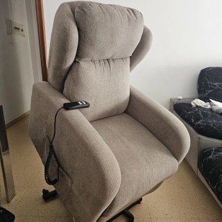 Sofá relax eléctrico tela