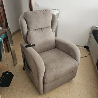Sofá relax eléctrico tela