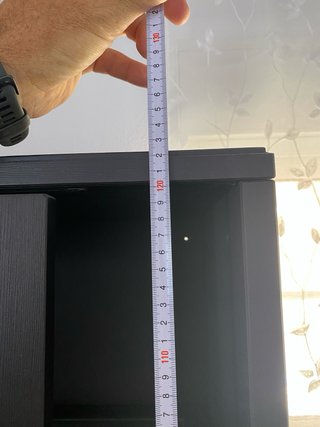 Aparador Ikea Madera y Cristal