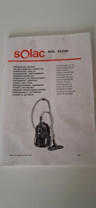Aspirador Solac Enara Cyclonic