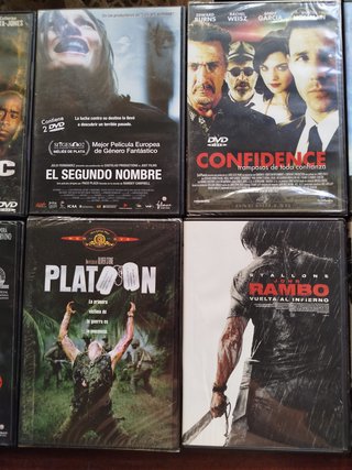 Películas DVD a 2.5 euros