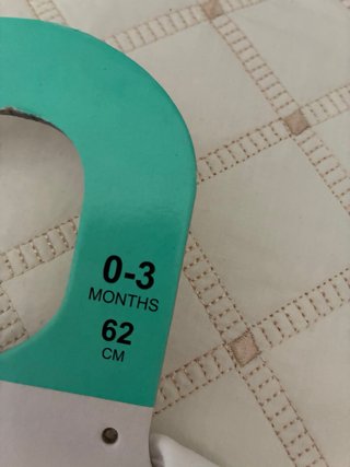Pelele de bebé elegante  0-3 meses