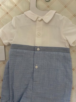 Pelele de bebé elegante  0-3 meses