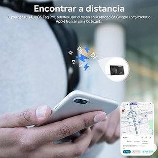 VOCOlinc 2 Air Tag Card dual BT IP68 recargable