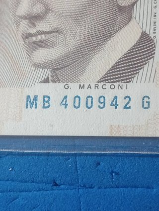 Biglietto 2000 Lire Repubblica Italiana