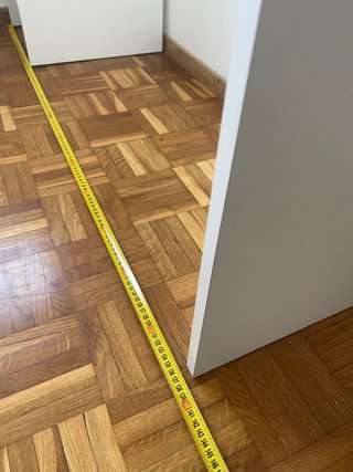 Mueble vestidor Dekit blanco