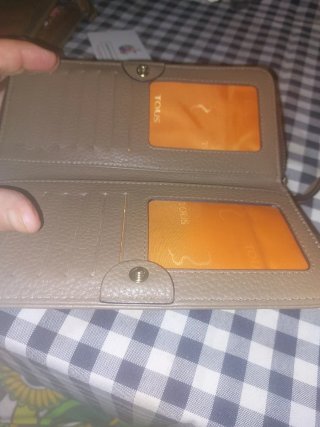 Cartera Tous Beige con Diseño de Osos