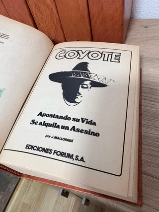 Lote libros El Coyote