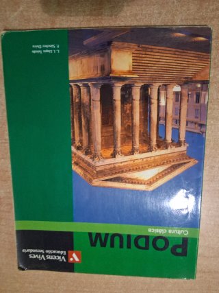 Libro de texto Cultura clásica