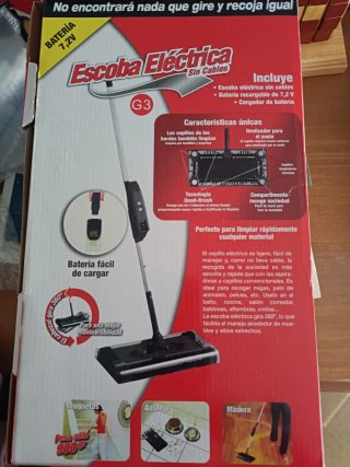 Escoba Eléctrica Sin Cables G3