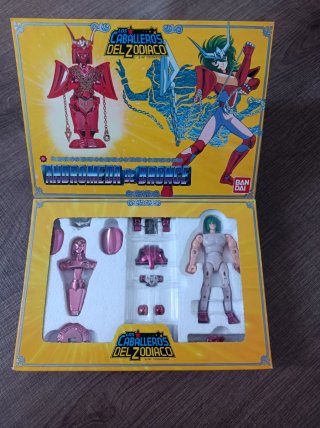 Bandai Caballeros del Zodiaco vintage 1990 + caja