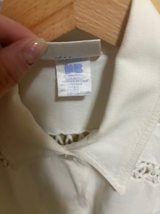 Abito La Perla Lino Bianco Tg 46