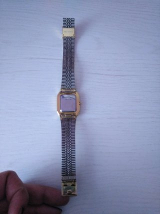 Reloj vintage chapado en oro